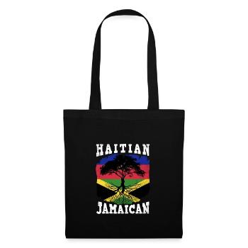 Haiti Haitian Jamaica Combination I Gift - Tote Bag - black - Front