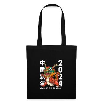 Chinese New Year Dragon China Asian I Gift - Tote Bag - black - Front