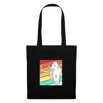 Mammouth - Sac en tissu - noir - Devant