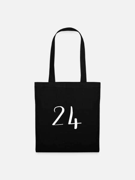 24 - Stoffbeutel - Schwarz