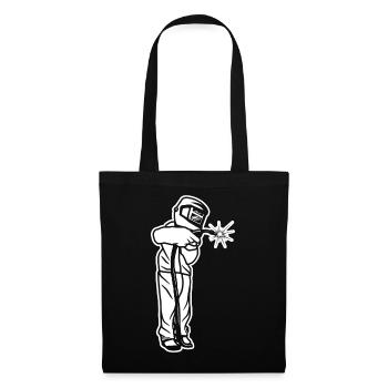 Enfant soudeur - Sac en tissu - noir - Devant