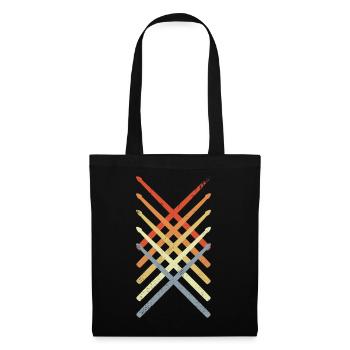 Drumsticks Drawing - Tote Bag - black - Front