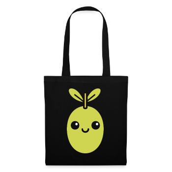 Olive - Sac en tissu - noir - Devant