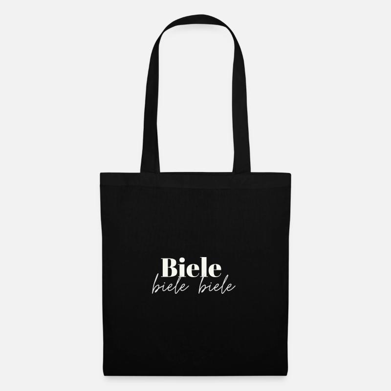 Biele Biele Biele - Stoffbeutel - Schwarz