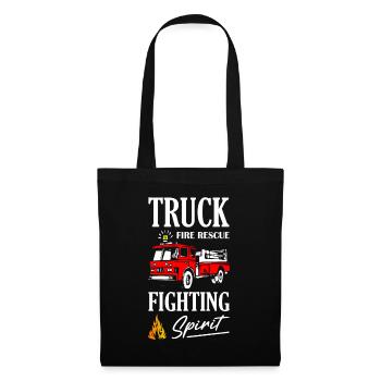 Fire Rescue Fighting Spirit - Tote Bag - black - Front