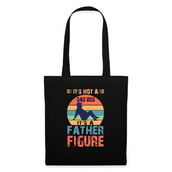 Hommes Ce n’est pas un papa Bod C’est une figure paternelle - Sac en tissu - noir - Devant
