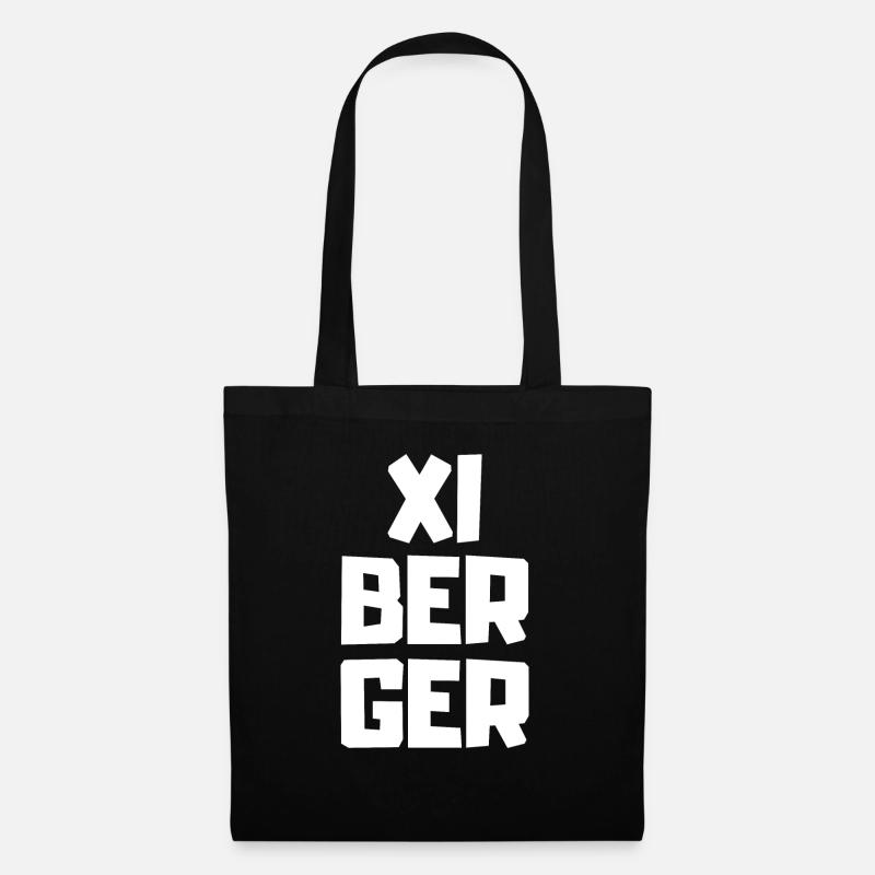Xiberg, Vorarlberg - Stoffbeutel - Schwarz