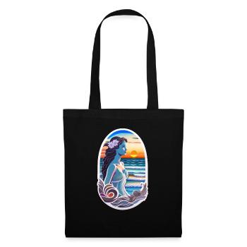 Surfing - Hawaii - Aloha - Tote Bag - black - Front
