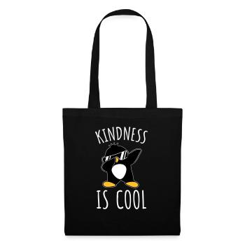 Kindness Is Cool Dabbing Dab Dance Gesture Penguin - Tote Bag - black - Front