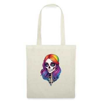 Halloween - Rock & Regenbogen - Stoffbeutel - Natur - Vorne