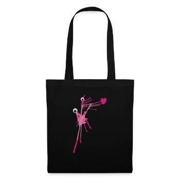 MONSTRUMMS LOVE No.1 - Tote Bag - black - Front