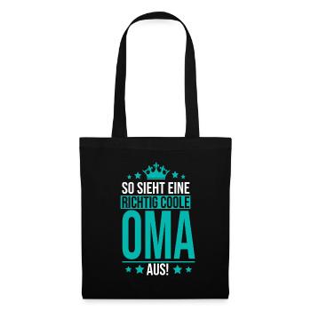 Grandma gift idea So looks a really cool grandma - Tote Bag - black - Front