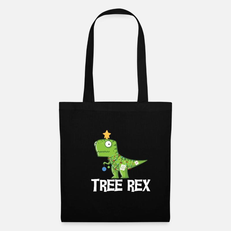 Baum Rex Tree Rex - Stoffbeutel - Schwarz