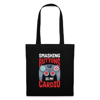 Gamer Gaming Computer Controller - Tote Bag - black - Front