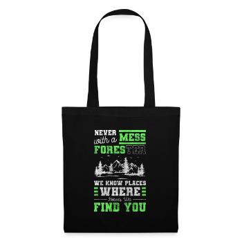 Forestry Workers Forests Tree - Tote Bag - black - Front