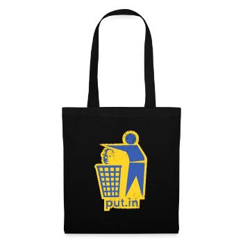 put.in - Peace Ukraine - Tote Bag - black - Front
