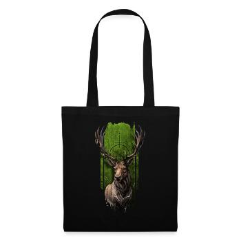 Majestic Monarch: Moose - Tote Bag - black - Front