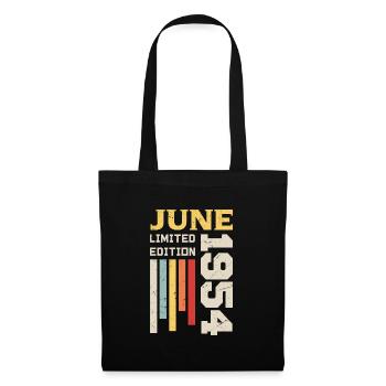 June 1954 - Birthday gift June 1954 June - Tote Bag - black - Front