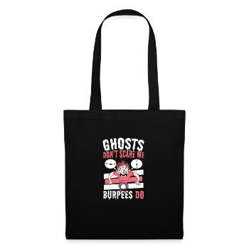 Fitness Jump Squats Burpees Entraînement - Sac en tissu - noir - Devant