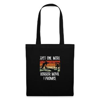 Films d’horreur - Sac en tissu - noir - Devant