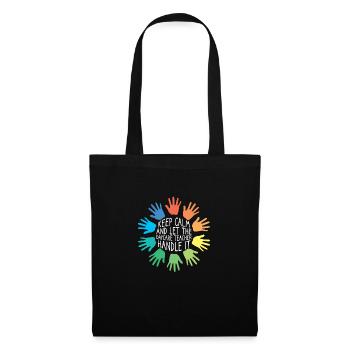 Nursery educator - Tote Bag - black - Front
