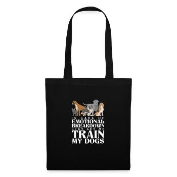 Dog Education Dog Trainer Dog Dog Training - Tote Bag - black - Front