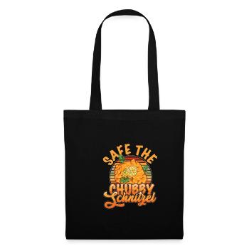 Safe the Chubby Schnitzel - Stoffbeutel - Schwarz - Vorne