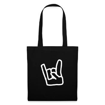 French fork - Tote Bag - black - Front