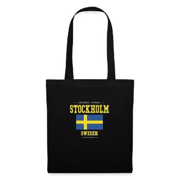 Stockholm - Sac en tissu - noir - Devant