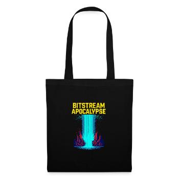 Bitstream Apocalypse - Sac en tissu - noir - Devant