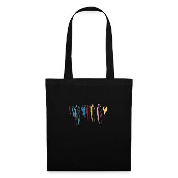 Les gens modernes, la mode - Sac en tissu - noir - Devant