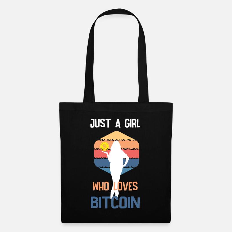 Hodl Bitcoin Krypto Crypto Kryptowähungen - Stoffbeutel - Schwarz