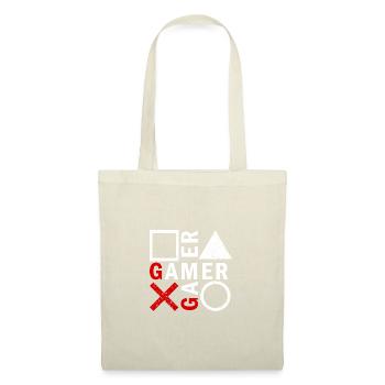 Gamer gaming buttons console - Tote Bag - nature - Front