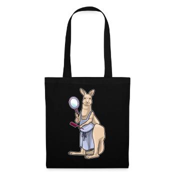 Kangourou Coiffeur Miroir - Sac en tissu - noir - Devant