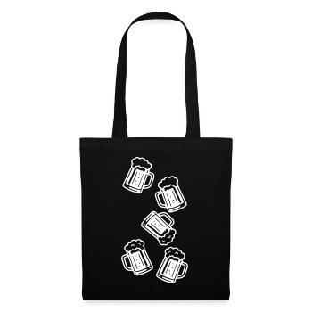 Beer Glass Beer Beer Mug Icon - Tote Bag - black - Front