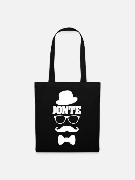 JONTE - Sac en tissu - noir