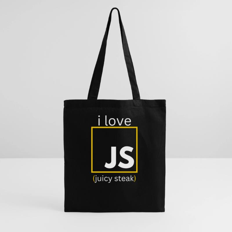 JavaScript web developer funny programming Tote Bag