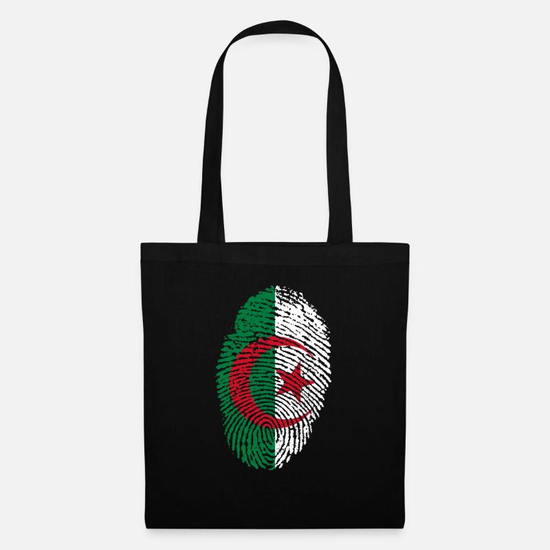 Algerie - Stoffbeutel - Schwarz