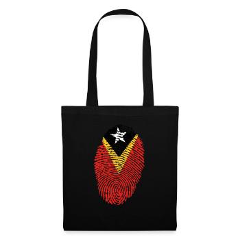 Timor oriental - Sac en tissu - noir - Devant
