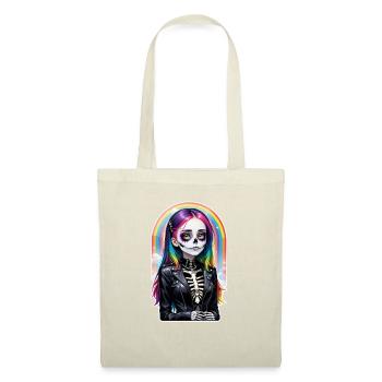 Halloween - Rock & Regenbogen - Stoffbeutel - Natur - Vorne