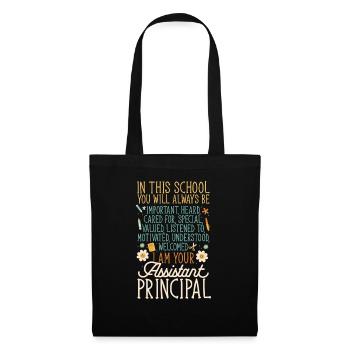 Deputy Principal - Tote Bag - black - Front