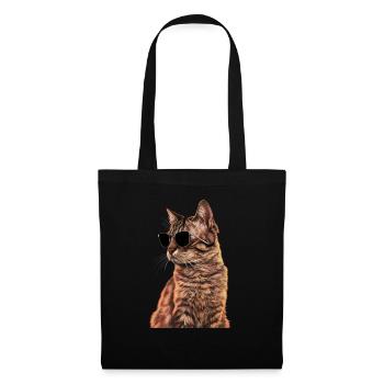 Sonnenbrillen für American Wirehair Geschenk - Stoffbeutel - Schwarz - Vorne