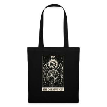 Tarot Datahoarding: The Corruption Angel - Tote Bag - black - Front