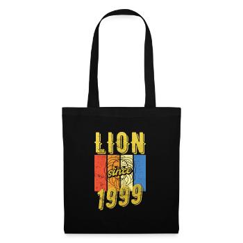 Léo 1999 Zodiac Cadeau d’anniversaire - Sac en tissu - noir - Devant
