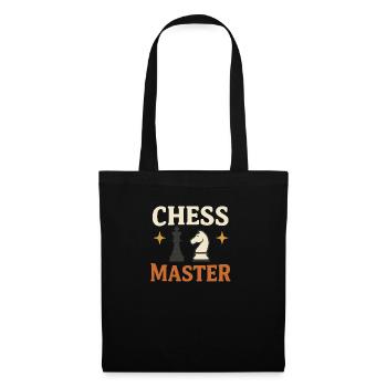 Chess master - Stoffbeutel - Schwarz - Vorne
