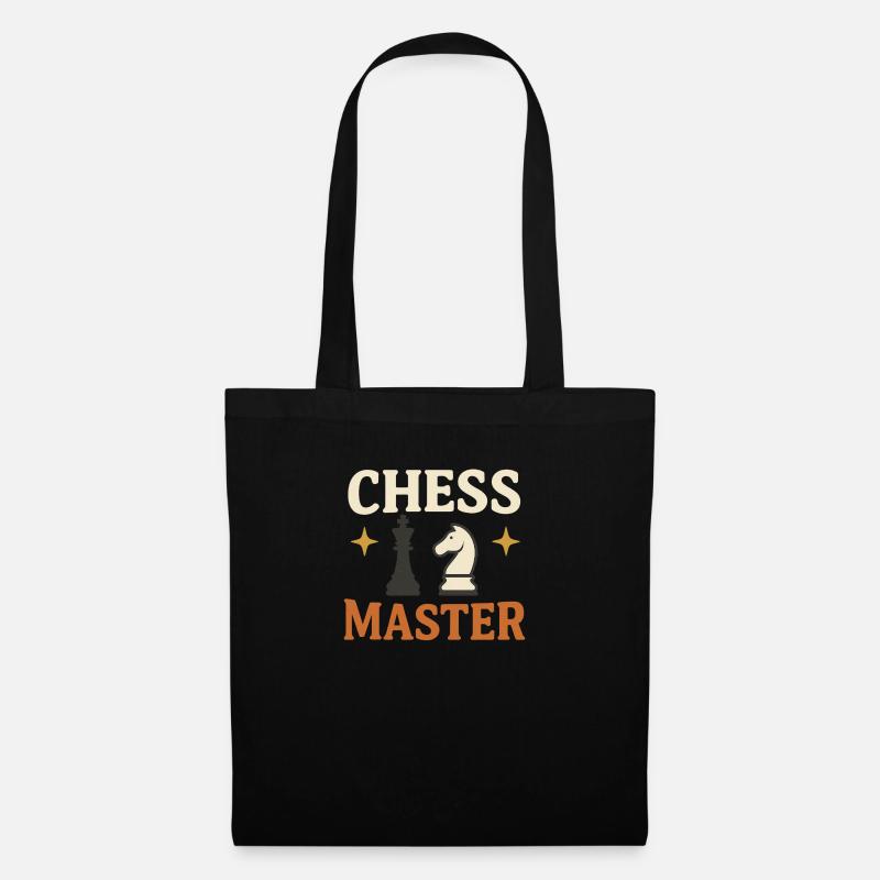 Chess master - Stoffbeutel - Schwarz