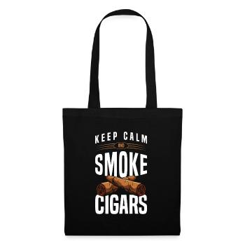 Smoking lounge Cigar club - Tote Bag - black - Front