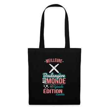 Best Baker in the World - 100% Awesome - Tote Bag - black - Front