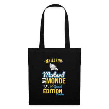Meilleur Motard au monde - 100% génial - Sac en tissu - noir - Devant