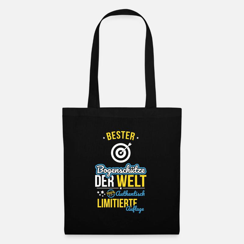 Best Archer in the World - 100% Authentic - Tote Bag - black